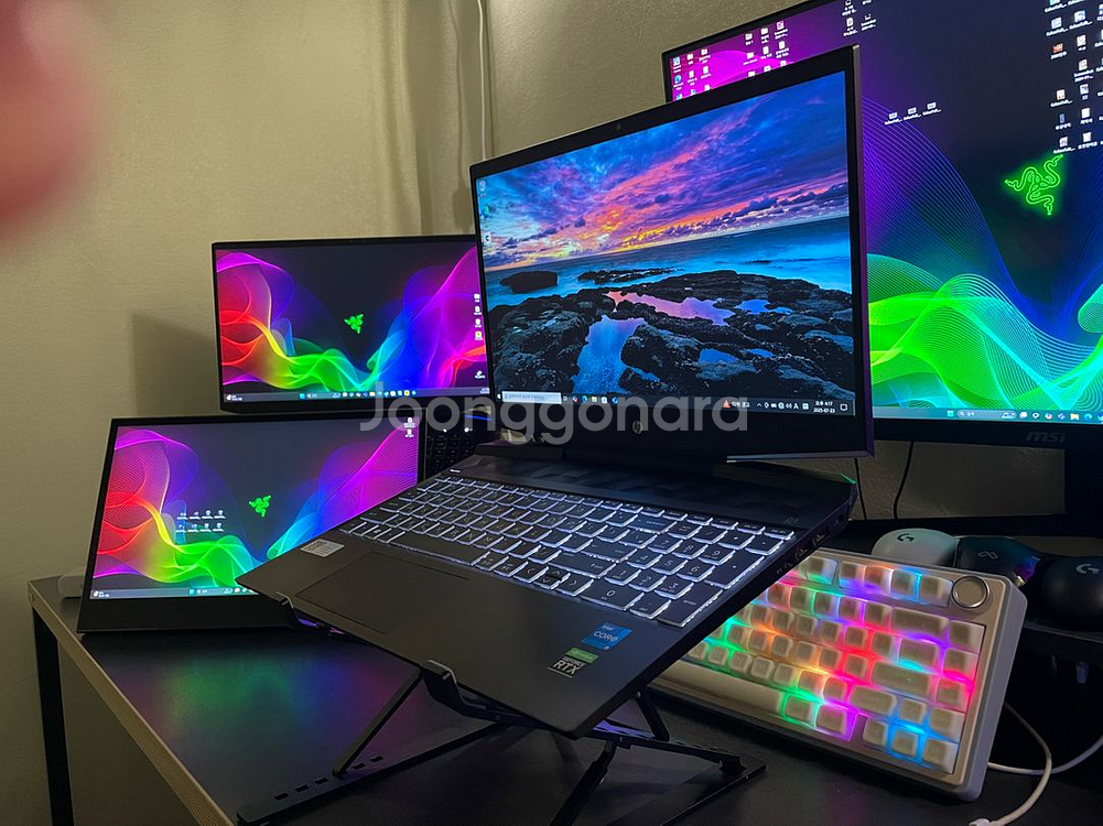 HP 파빌리온 게이밍 노트북(RTX3050,144hz)--7