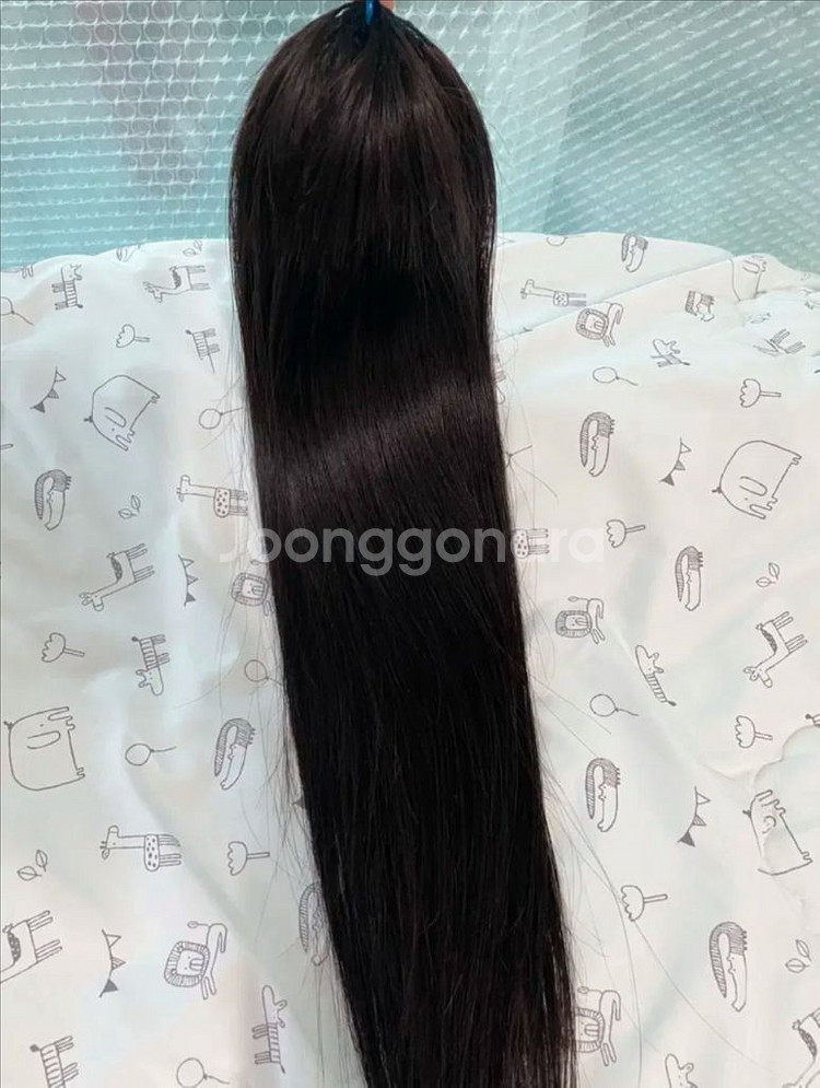 노팁 붙임머리 20인치 자연갈색 52피스--0