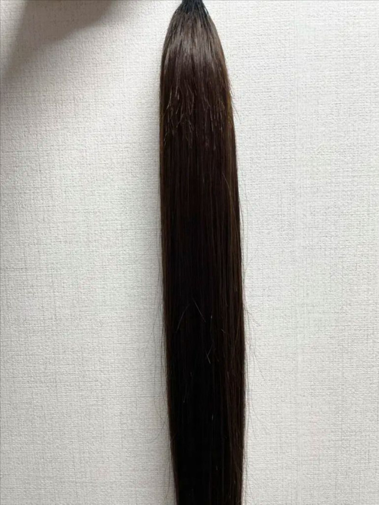 노팁 붙임머리 20인치 자연갈색 52피스 이미지