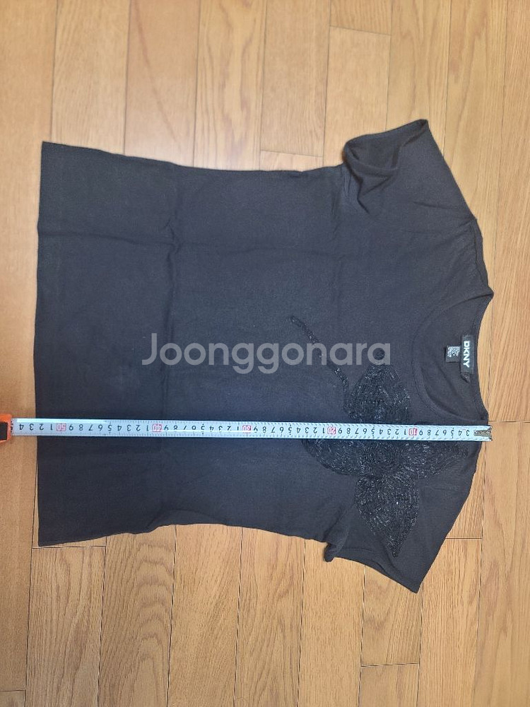 DKNY 디케이앤와이 반팔티 M size--5