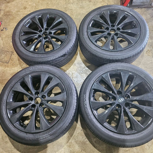 그랜져hg 18인치 휠타이어