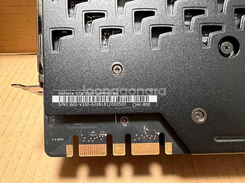 Geforce GTX 1070 그래픽카드--9