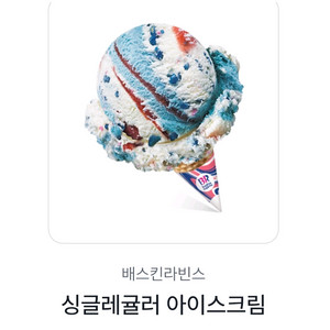 배스킨라빈스 싱글레귤러