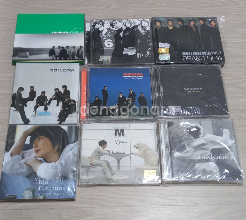 신화 CD 5집 6집 7집 8집 신혜성 이민우 테이프--2