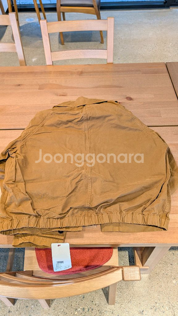 르메르 fw22 브라운 토바코 필드 오버셔츠 사이즈50--2