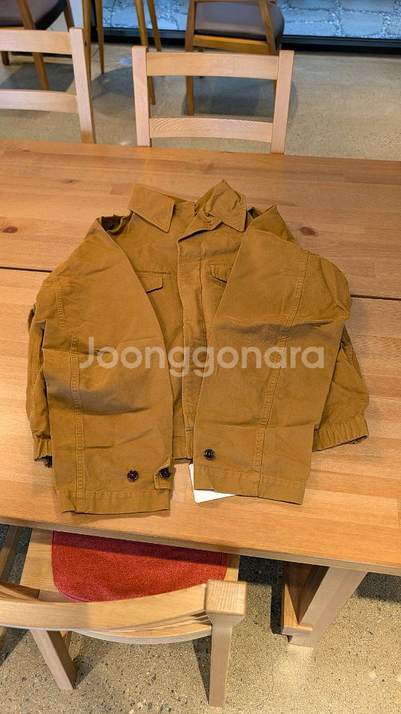 르메르 fw22 브라운 토바코 필드 오버셔츠 사이즈50--3