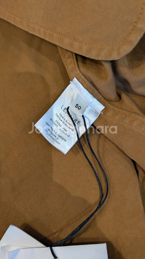 르메르 fw22 브라운 토바코 필드 오버셔츠 사이즈50--5