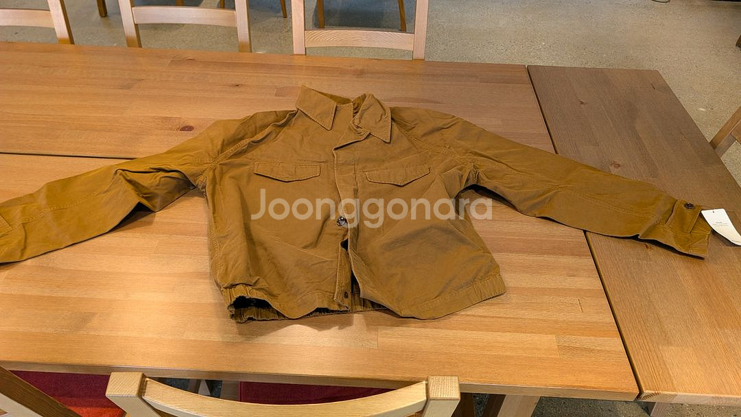 르메르 fw22 브라운 토바코 필드 오버셔츠 사이즈50--9