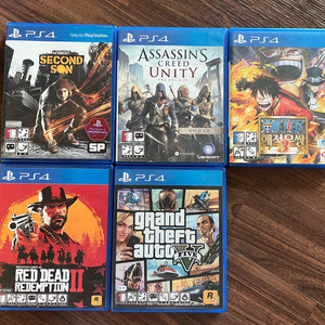 PS4 게임 CD 팝니다 (일괄/개별)