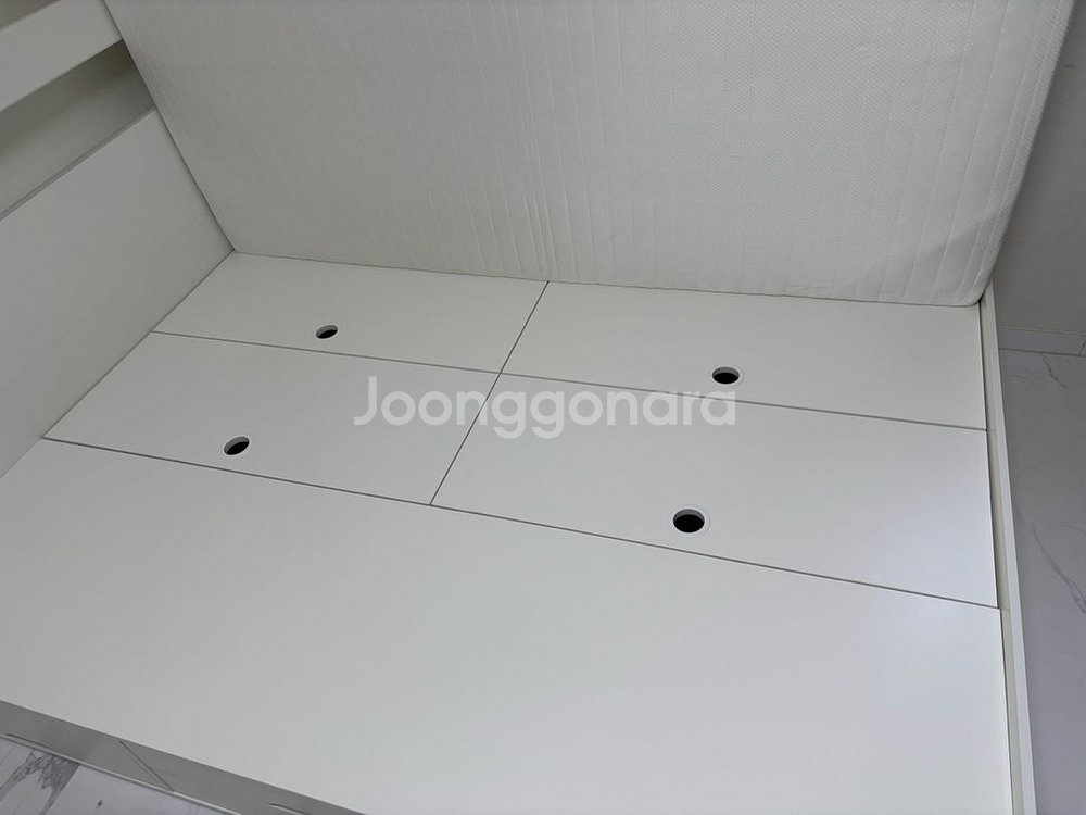 삼익가구 퀸사이즈 침대(프레임+7존독립스프링매트리스)--4