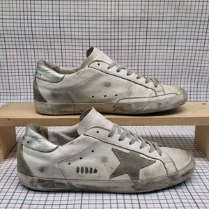 골든구스 실버탭 남성스니커즈42 255.