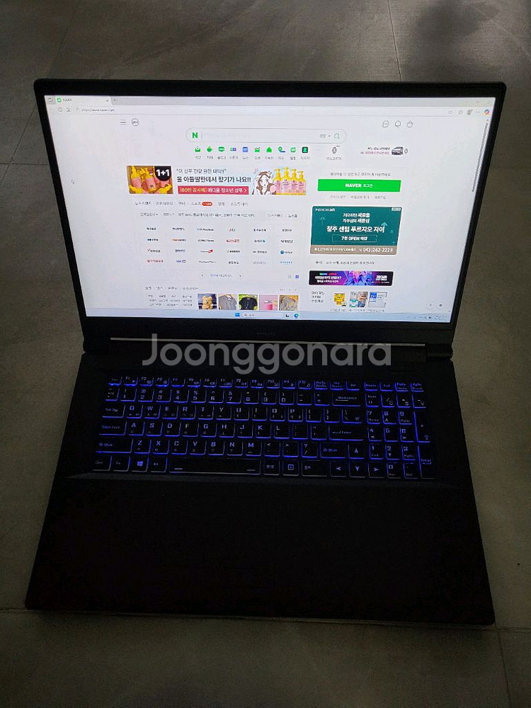대형17.3/i5 9400/램16/SSD256/1테라--1