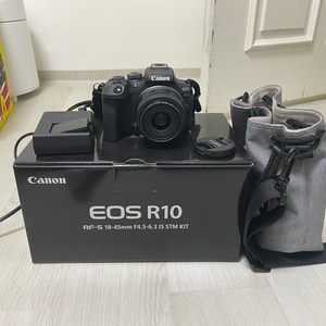 캐논 EOS R10 + 18-45 번들렌즈 판매
