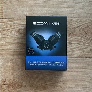 새상품 ZOOM XAH-8 XY/AB 콤비네이션 마이크