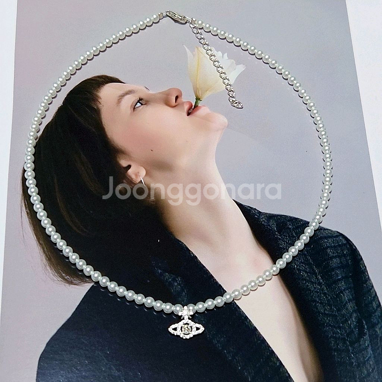 S925은 비비안 목걸이 우주선목걸이 행성목걸이<무배>--0