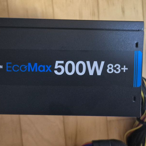 EcoMax 500W 83+ ATX 파워 서플라이