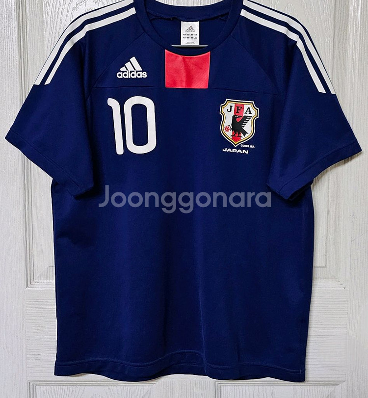 [L] 10-12 일본 축구 국가대표 응원용 홈 유니폼--0