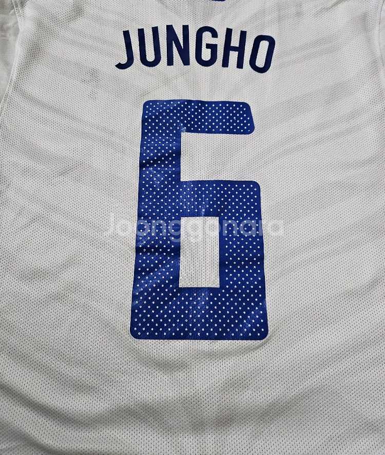 10-12 대한민국 축구 국가대표 지급용 어웨이/홍정호--5