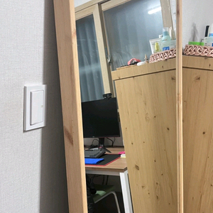 원목 전신 거울