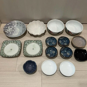 일본 나눔 접시 일괄