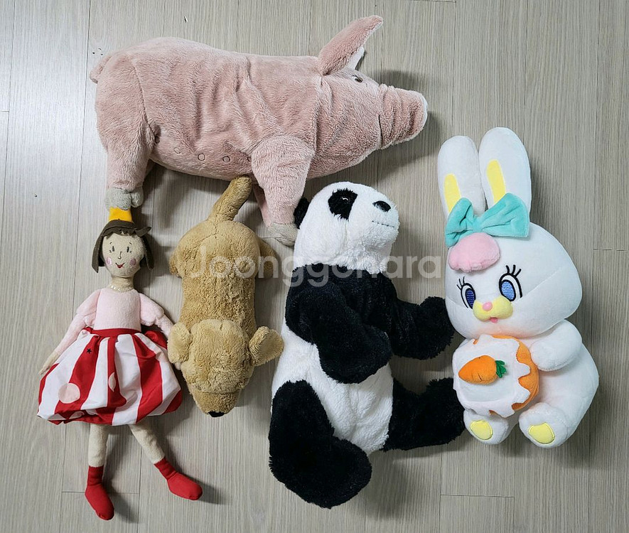 인형 5종 일괄 처분--0