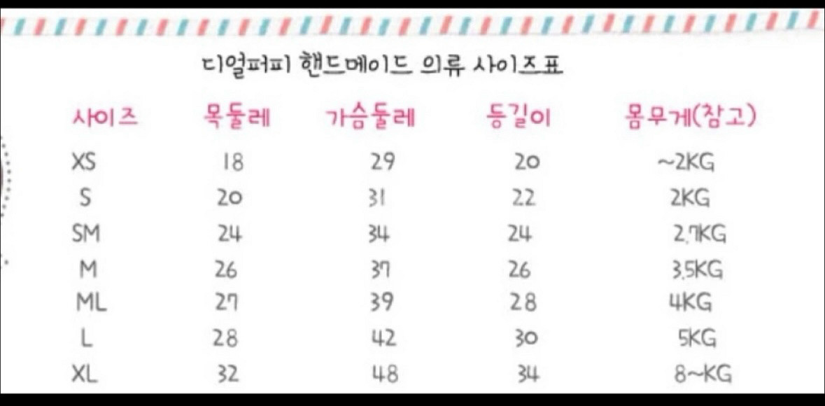 디얼퍼피 강아지옷 러브미 원피스 m--5