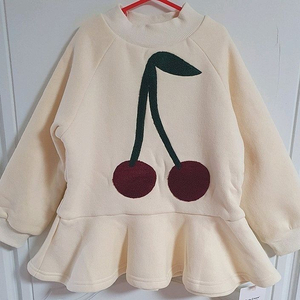 여아 반목 기모원피스 130호