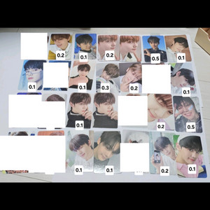 제로베이스원 제베원 김규빈 앨포 미공포 럭드 포카 판매