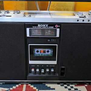 SONY CF-590S FM/AM 스테레오 카세트