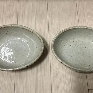분청자 접시 일괄