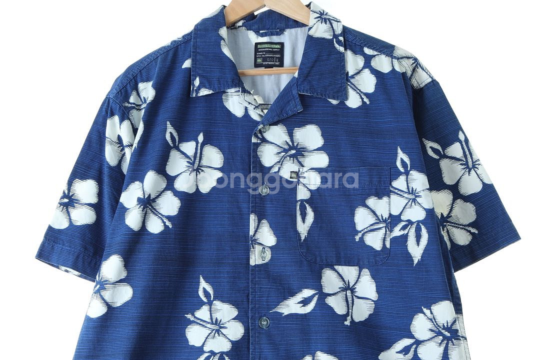 (L-3XL) 브랜드빈티지 반팔셔츠 남방--1