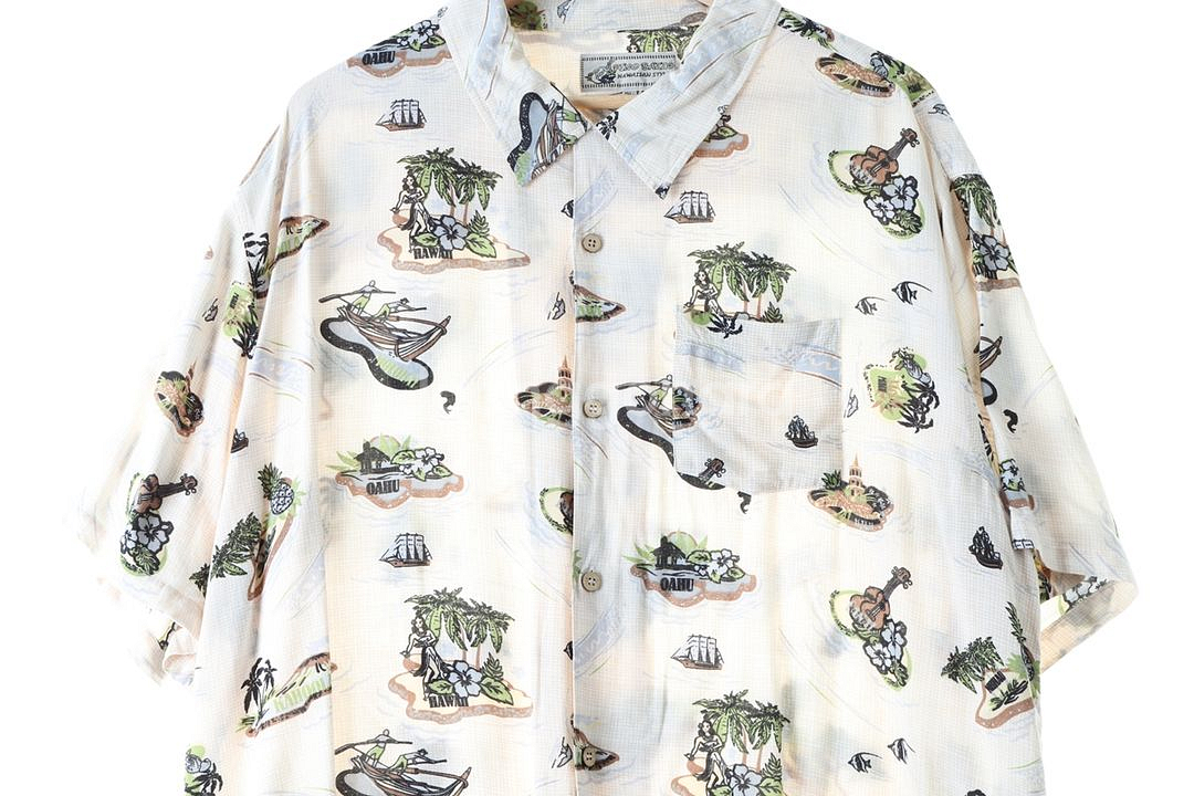 (3XL-4XL) 브랜드빈티지 반팔셔츠 남방 빅사이즈--1