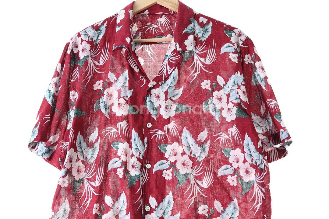 (XL-2XL) 브랜드빈티지 반팔셔츠 남방 쉬원소재--1