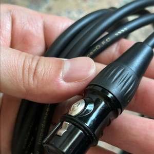 진공관마이크 7pin xlr케이블 판매합니다