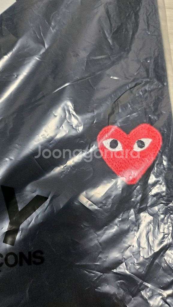 (꼼데가르송 반팔 티셔츠 XXL(105~110)--3