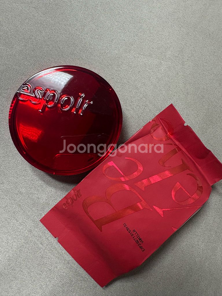 에스쁘아 비벨벳 커버쿠션 20호 바닐라--0