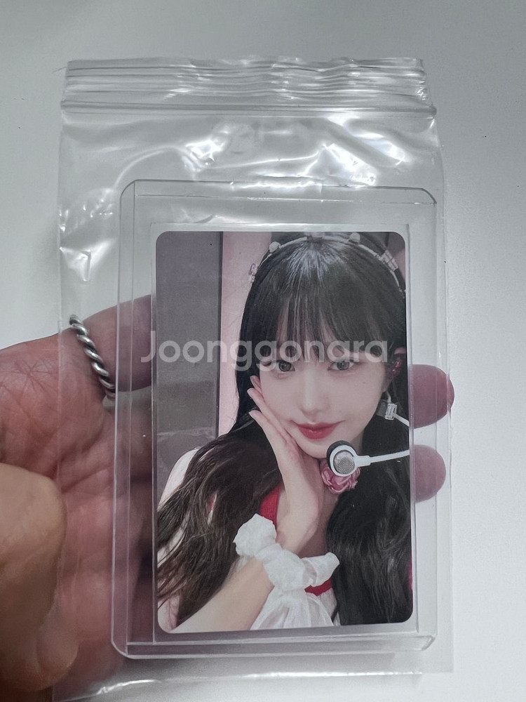 장원영포카 아이브마인 일본 하이터치회 회장한정--0