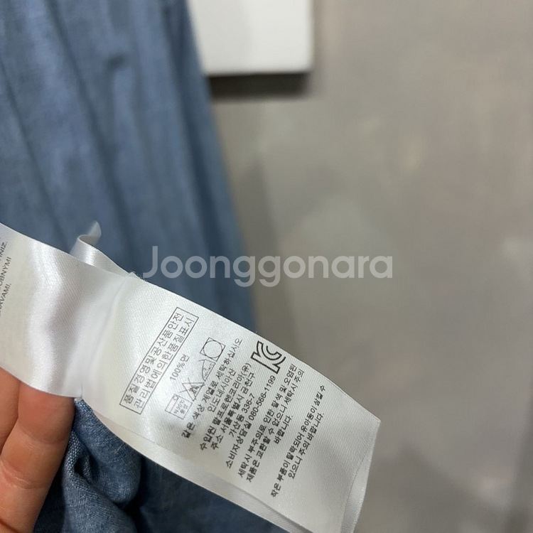 (95) 로렌 폴로 랄프로렌 여성 데님 셔츠 블라우스--4