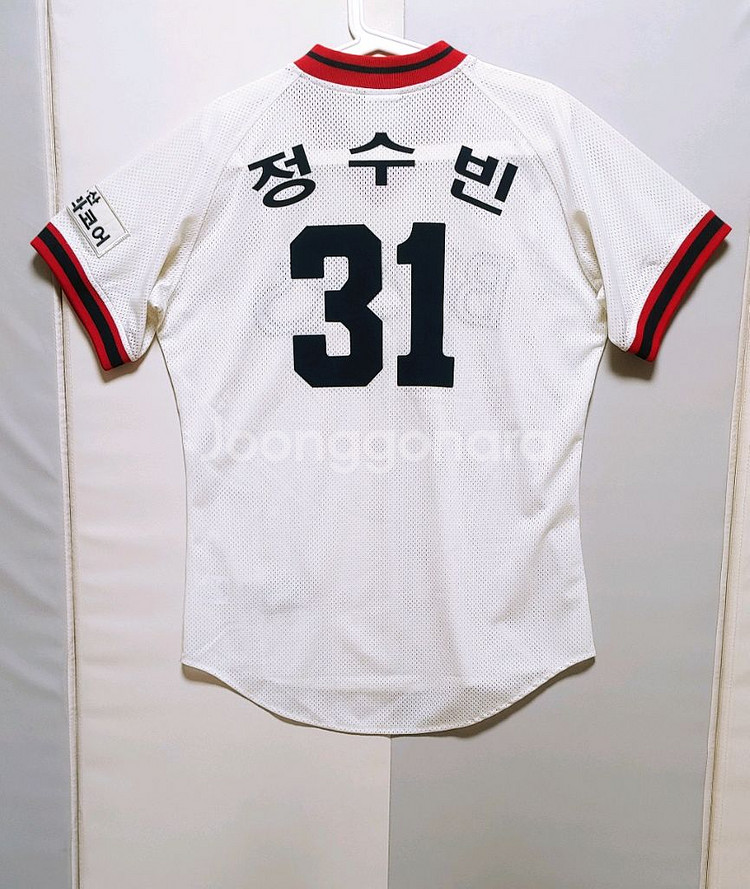 [L] 네포스 두산베어스 정수빈 유니폼887--4