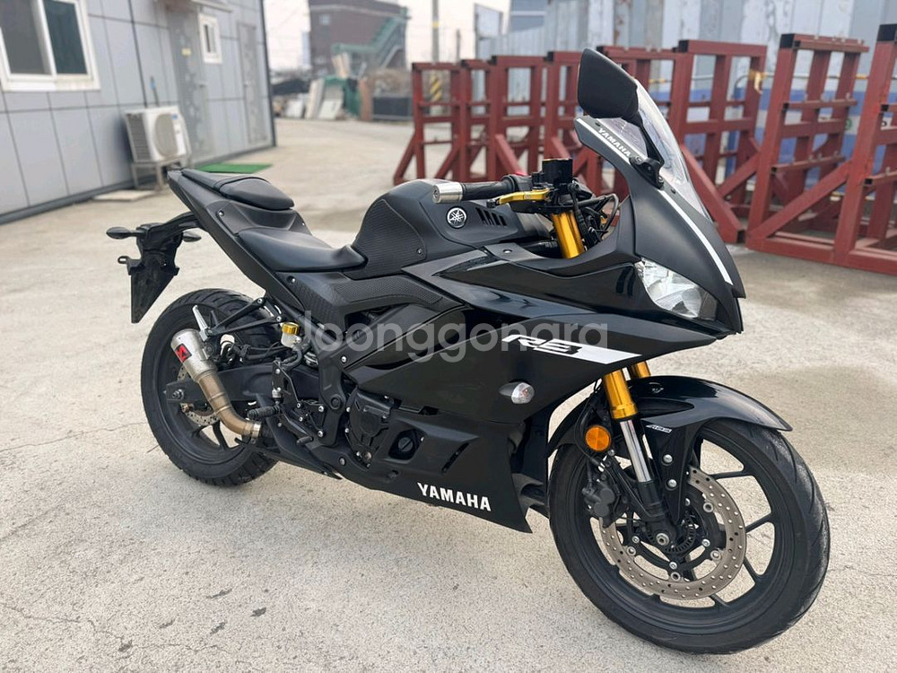 야마하 yzf r3 19년 abs 멧블랙컬러 판매합니다--0