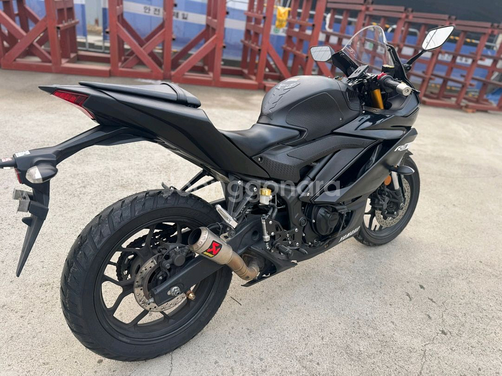 야마하 yzf r3 19년 abs 멧블랙컬러 판매합니다--6