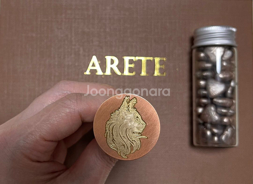 (새상품)도장 DIY-실링왁스 스탬프 세트--2