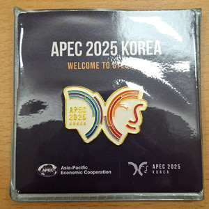 경주 2025 APEC 정상회담 기념뱃지(국무총리착용)