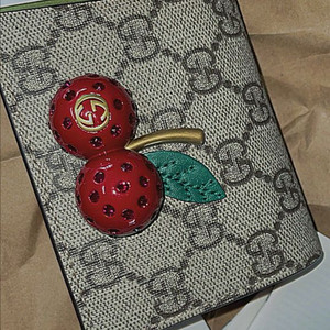 (정품) 구찌 체리 여성 카드지갑 이미지