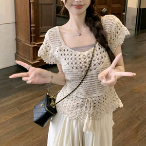 2컬러 빈티지 뜨개 여리여리 니트