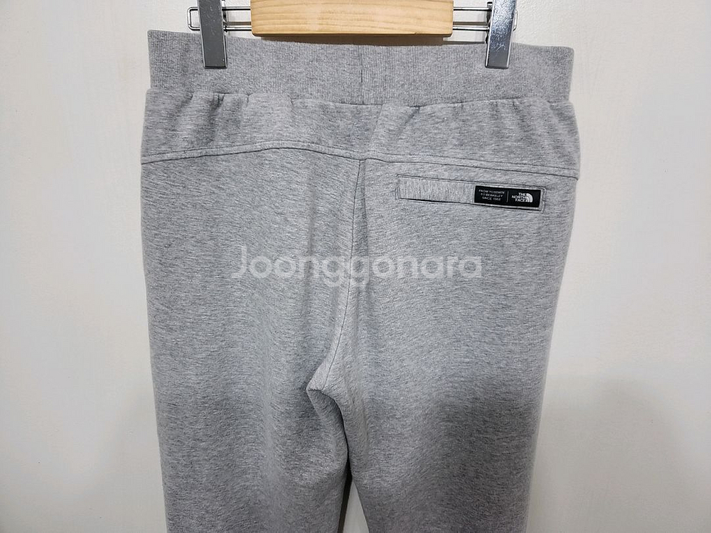 (M) 노스페이스 조거팬츠 그레이 츄리닝 밴딩바지--5
