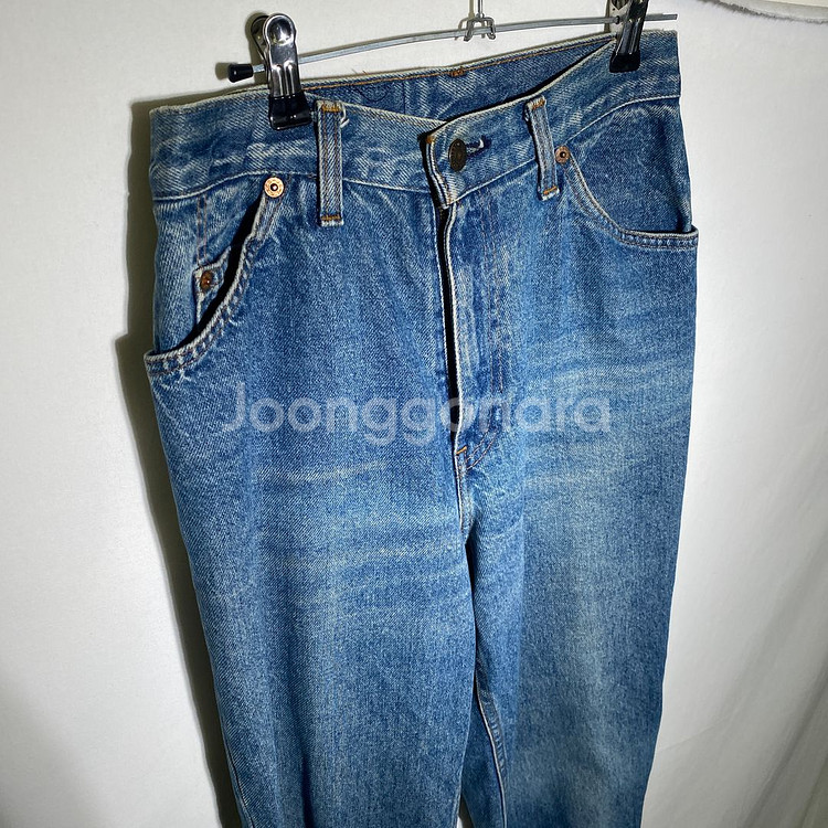 24-25인치)리바이스 오렌지탭 2614 중청 청바지--0