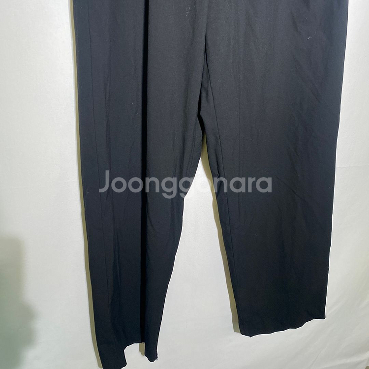 S-M)자라 허리밴딩 와이드 팬츠--2