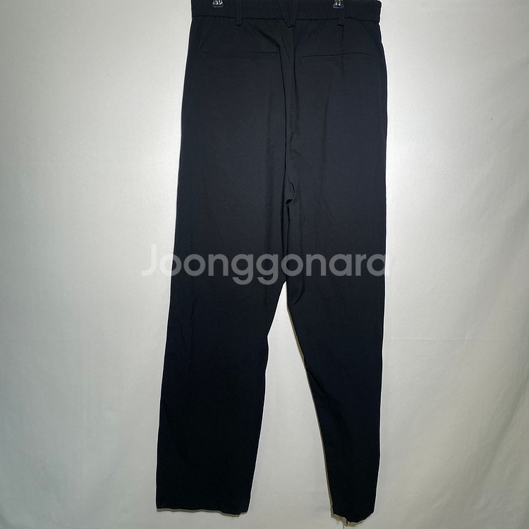 S-M)자라 허리밴딩 와이드 팬츠--4