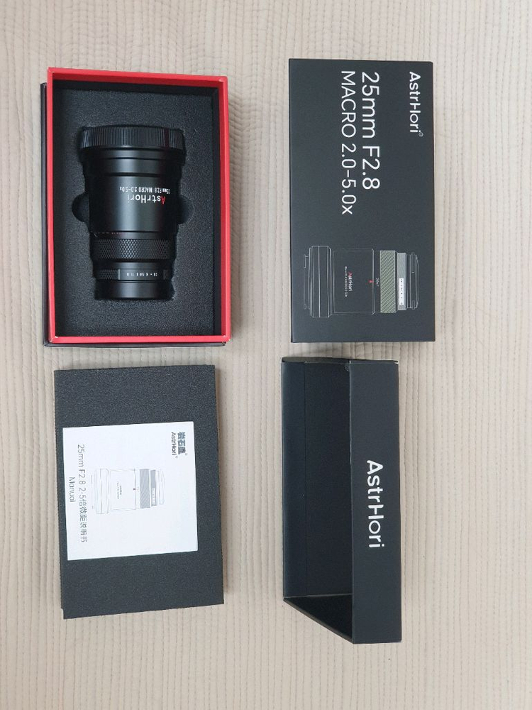 아스트르호리 F2.8 울트라마크로렌즈 캐논 RF 마운트 이미지